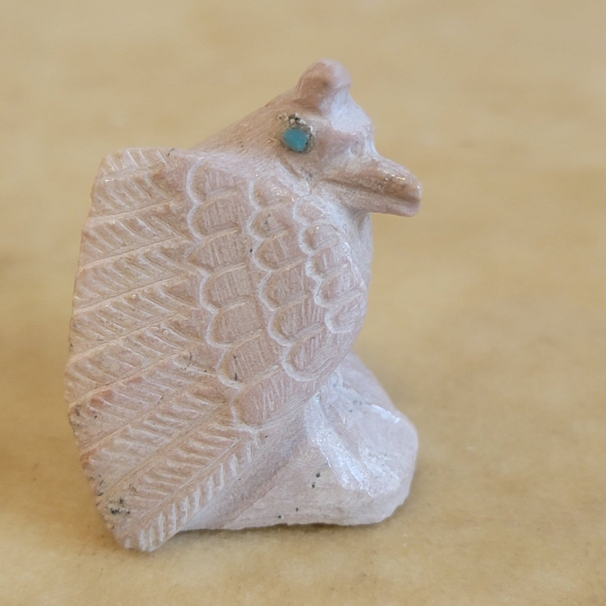 Dolomite Sacred Quail Zuni Fetish