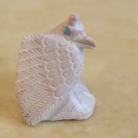 Dolomite Sacred Quail Zuni Fetish