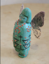 Silver Winged Butterfly Maiden/Angel Zuni Fetish