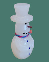 Alabaster Snowman Zuni Fetish
