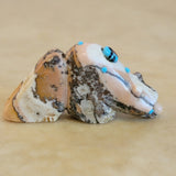 Grizzly Bear w/Zuni Sun Zuni Fetish