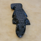Marble Alligator Zuni Fetish