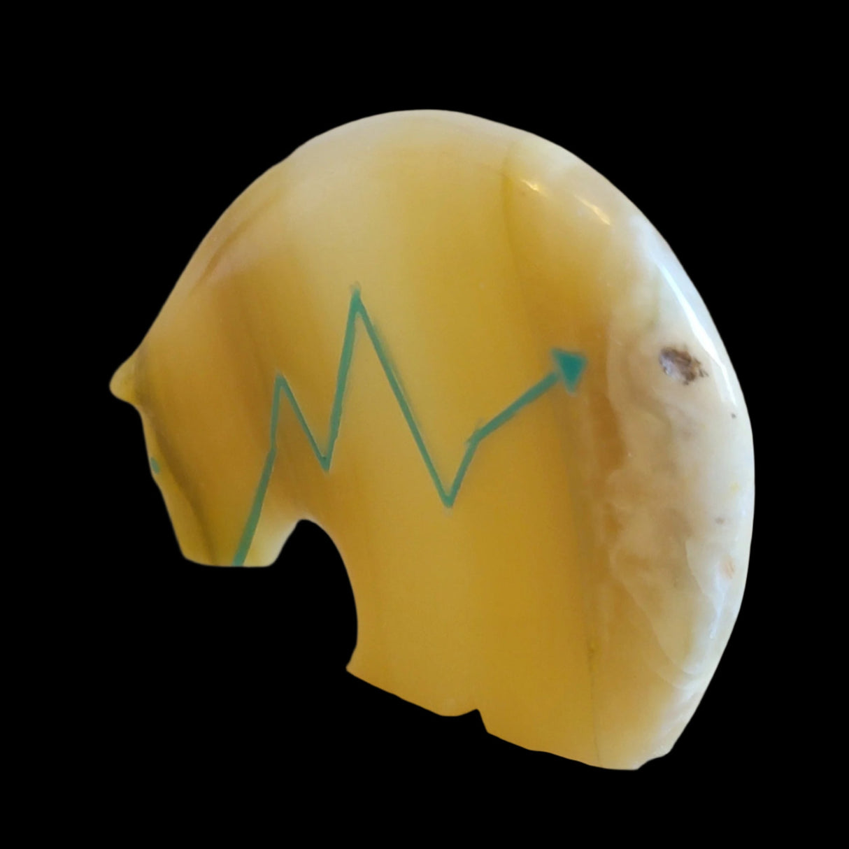 Bumblebee Jasper Medicine Bear Zuni Fetish