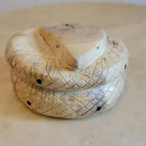 Wooden "Diamond Back" Rattle Snake Zuni Fetish