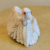 Marble Powerful Eagle Zuni Fetish