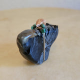 Burt Awelagte Picasso Marble Zuni Fetish Bear