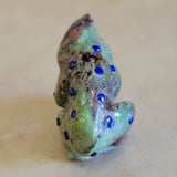 Turquoise Frog Zuni Fetish