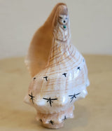 Shell Double Sided Maiden Zuni Fetish