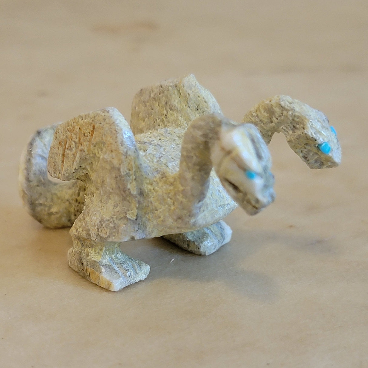 Double  Headed Winged Dragon Zuni Fetish