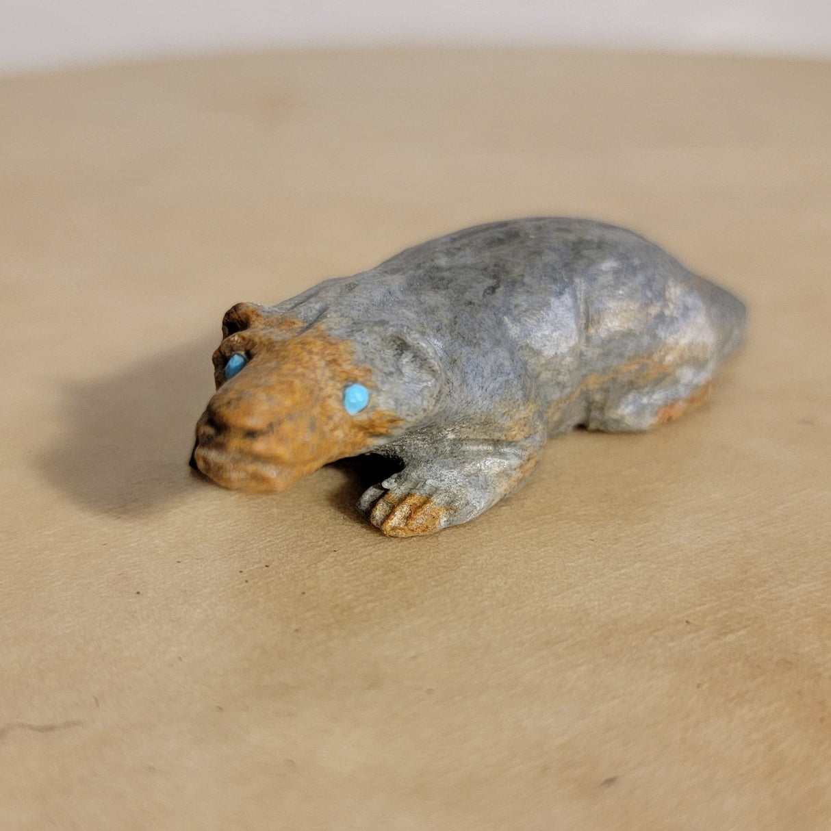 Picasso Marble Fearless Badger Zuni Badger Zuni Fetish