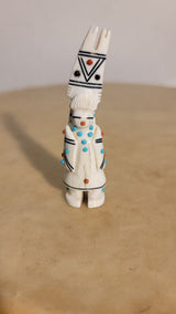 Fancy Zuni Maiden w/Tablita Zuni Fetish
