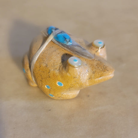 Happy and Chubby Zuni Fetish Frog