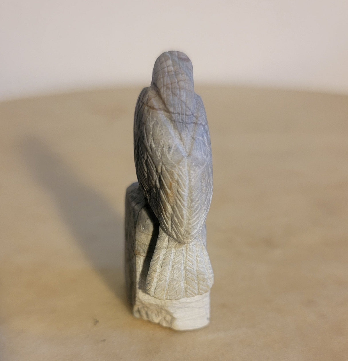 Eagle Perches On Pueblo Zuni Fetish