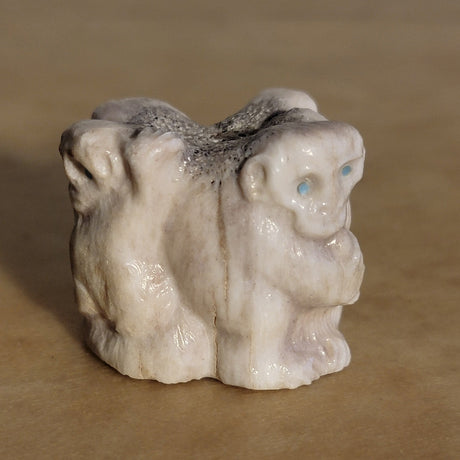Monkey Business Antler Zuni Fetish