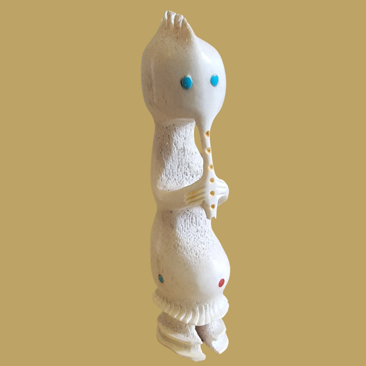 Antler Anasazi Flute Player "Kokopelli" Zuni Fetish