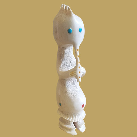 Antler Anasazi Flute Player "Kokopelli" Zuni Fetish