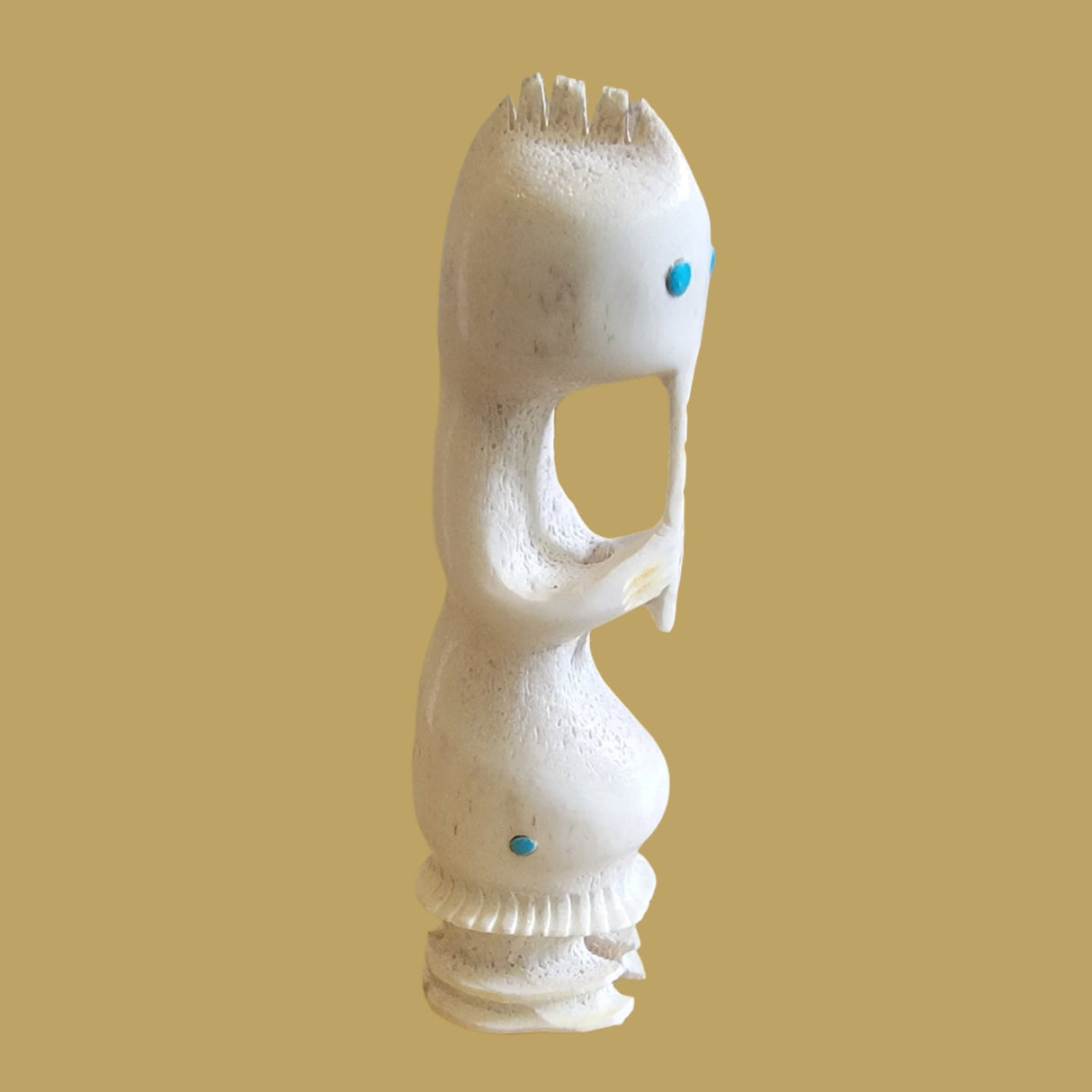 Antler Anasazi Flute Player "Kokopelli" Zuni Fetish