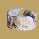 Follow the Leader Antler Armadillos Zuni Fetish