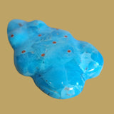 Coral Spotted Turquoise Zuni Fetish Frog