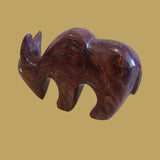 Onyx Mountain Goat w/Heartline Zuni Fetish