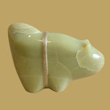 Serpentine Bobcat w/Side Pack Zuni Fetish