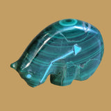 Malachite Medicine Bear Zuni Fetish