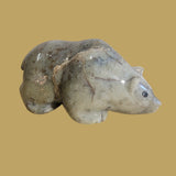 Navajo Serpentine Grizzly Bear Zuni Fetish