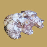 Crazy Horse Stone Mountain Lion Zuni Fetish