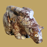 Crazy Horse Stone Mountain Lion Zuni Fetish