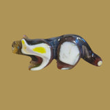 Elegant Surfite Mountain Lion Zuni Fetish