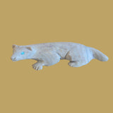 Picasso Marble Furry Badger Zuni Fetish