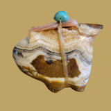 Onyx Psychic Bobcat Zuni Fetish