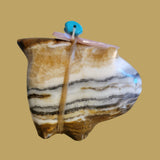 Onyx Psychic Bobcat Zuni Fetish