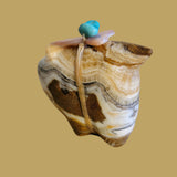 Onyx Psychic Bobcat Zuni Fetish