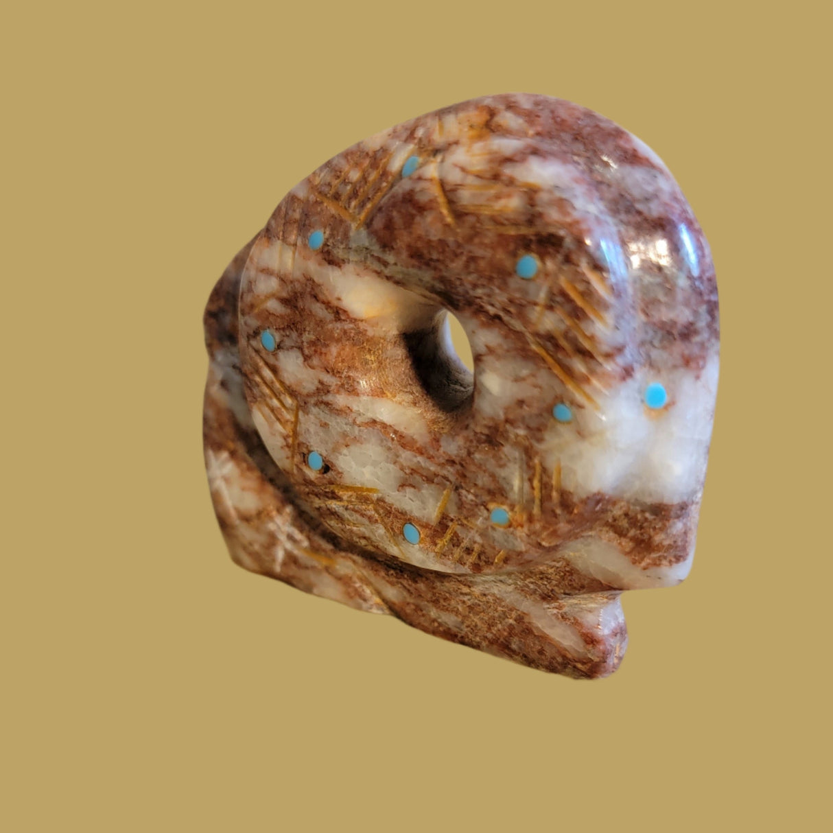 Donut Serpentine Ram Zuni Fetish