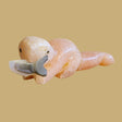 Peach Alabaster Otter w/Fish Zuni Fetish