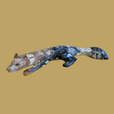 Long and Lean Wolf on the Prowl Zuni Fetish