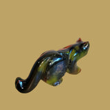 Elegant and Sleek Surfite Mountain Lion Zuni Fetish