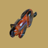 Elegant and Sleek Surfite Mountain Lion Zuni Fetish