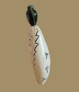 Double Sided Zuni Maiden/ Corn Maiden with Olla Zuni Fetish