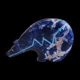 Gorgeous Zuni Fetish Sodalite Medicine Bear