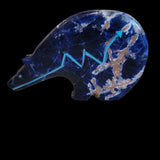 Gorgeous Zuni Fetish Sodalite Medicine Bear