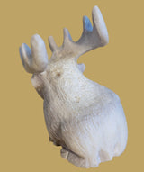 Sweet Napping Antler Elk Zuni Fetish