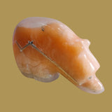 Peach Alabaster Medicine Bear Zuni Fetish