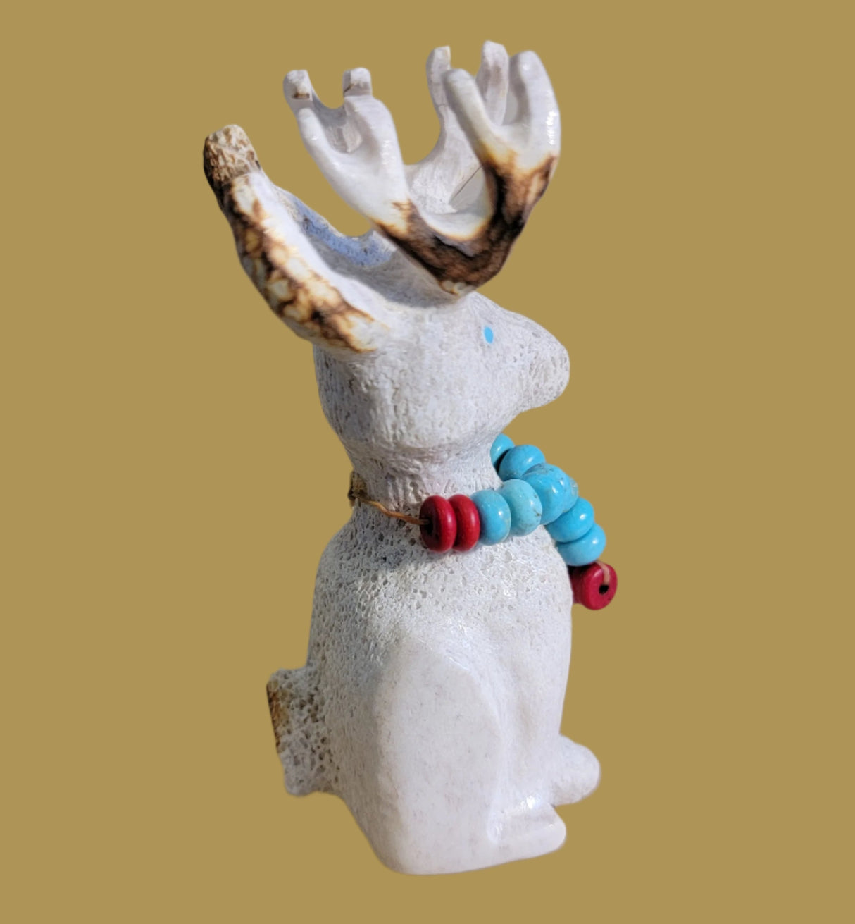 Fancy Antler Jackalope Zuni Fetish