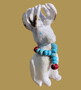 Fancy Antler Jackalope Zuni Fetish