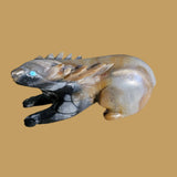 Picasso Marble Resting Buck/Deer Zuni Fetish