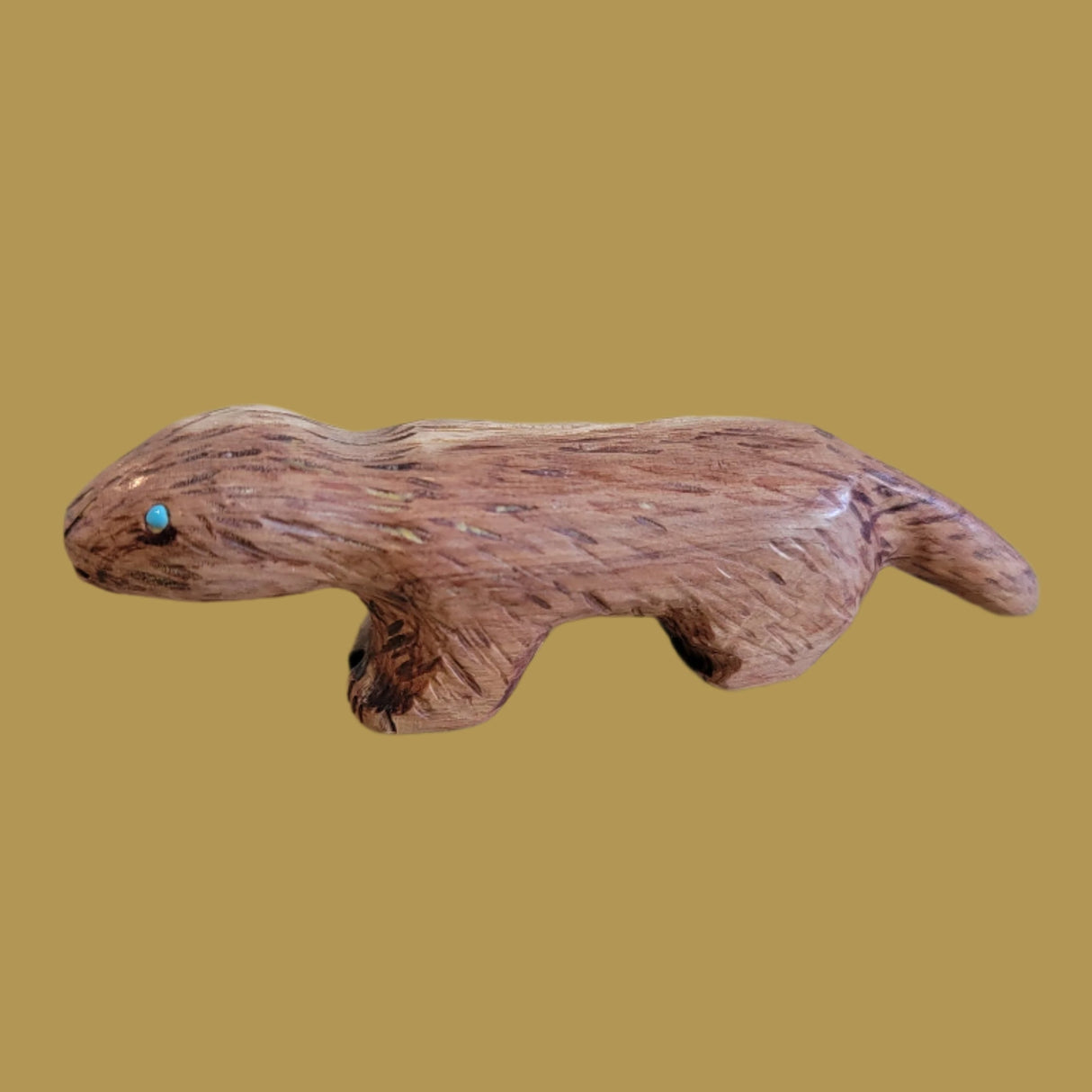 Cedar Otter Zuni Fetish