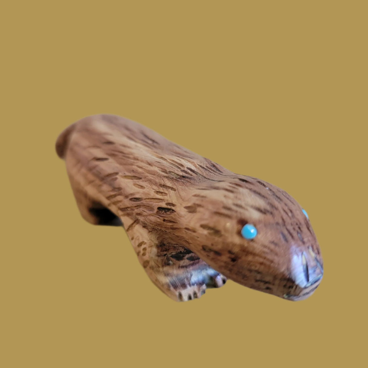 Cedar Otter Zuni Fetish