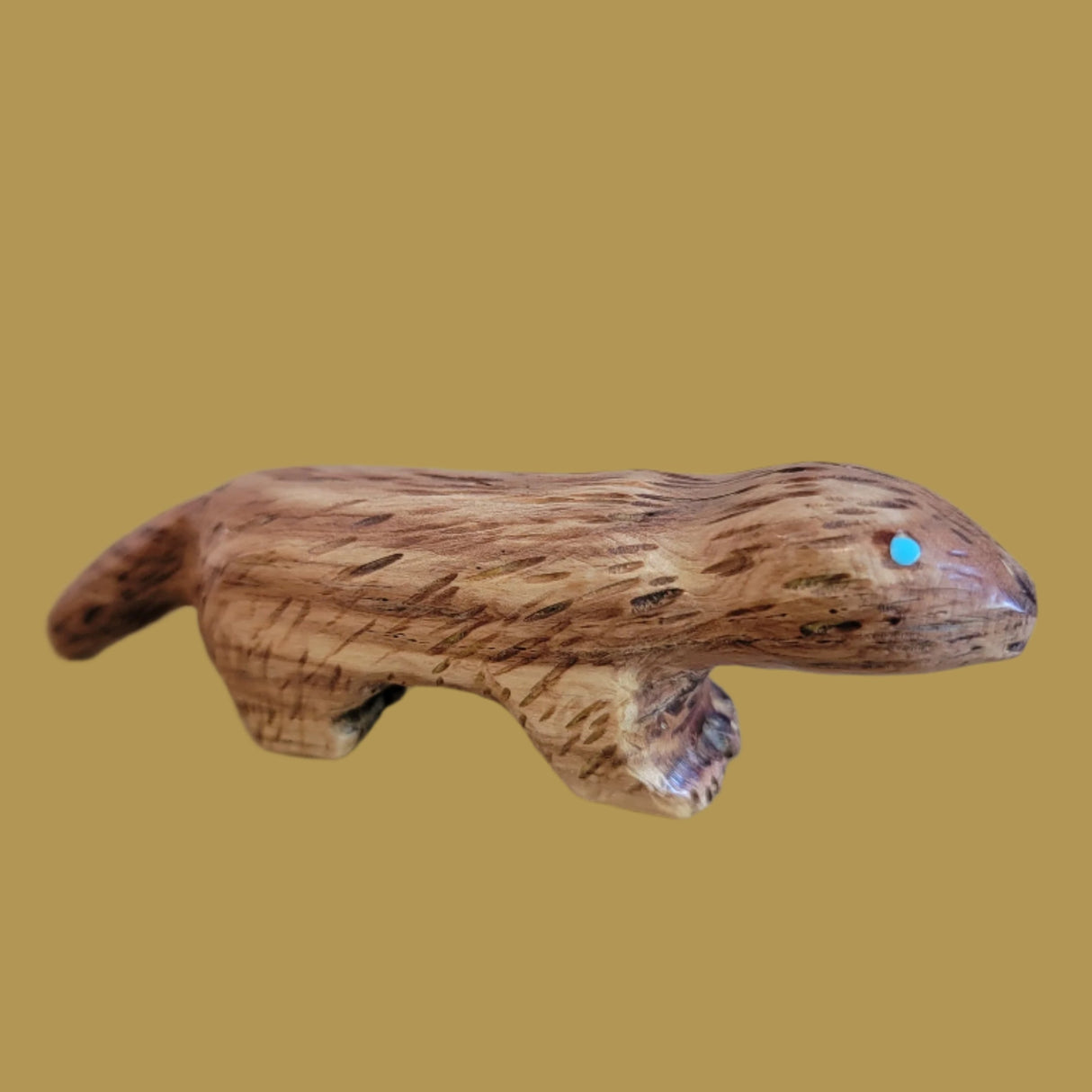 Cedar Otter Zuni Fetish